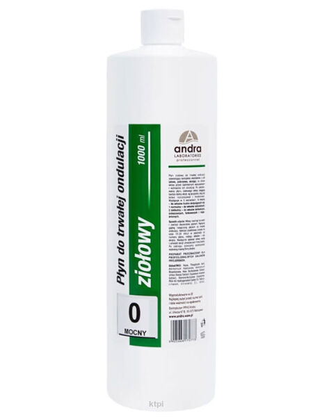 Andra Płyn do Trwałej Ziołowy 0 Mocny 1000ml