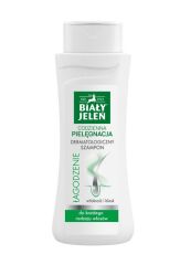 BIAŁY JELEŃ szampon do włosów i skóry głowy dermatologiczny łagodzący 300ml
