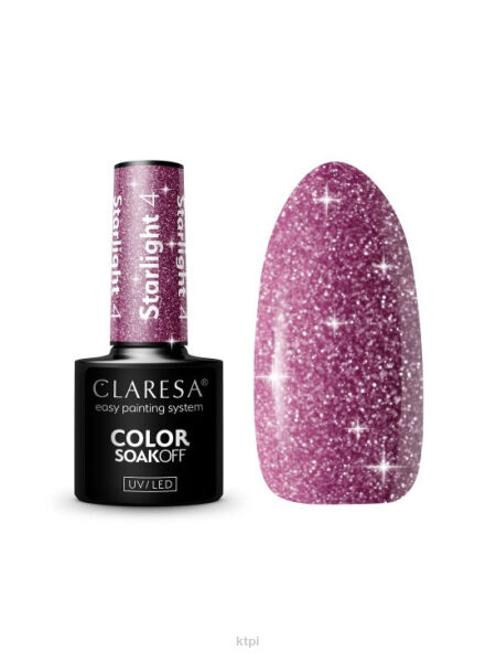 Claresa Lakier Hybrydowy UV/LED Starlight 4 5 g