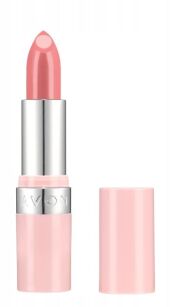 AVON Hydramatic Shine lśniąca szminka z kwasem hialuronowym kolor Rose