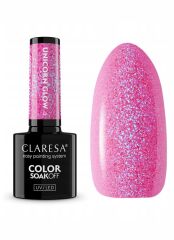 Claresa lakier hybrydowy półtransparentny Unicorn Glow kolor 4 5 g