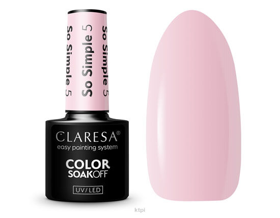 Claresa Lakier Hybrydowy 5 So Simple 5 ml