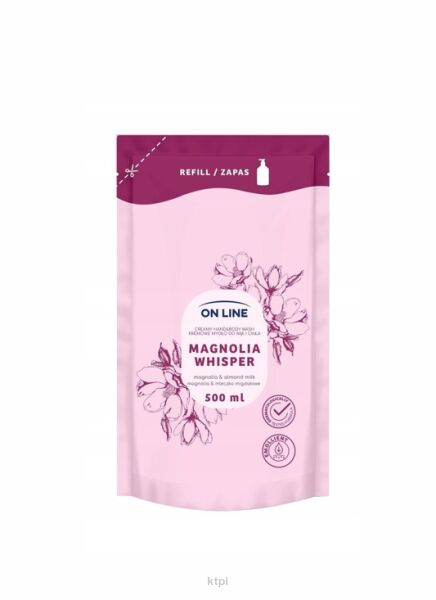 ON LINE Kremowe mydło 2w1 Magnolia Whisper Zapas 500 ml