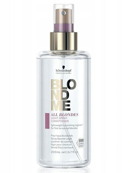 Schwarzkopf Blonde Me Odżywka w sprayu Lekka 200ml