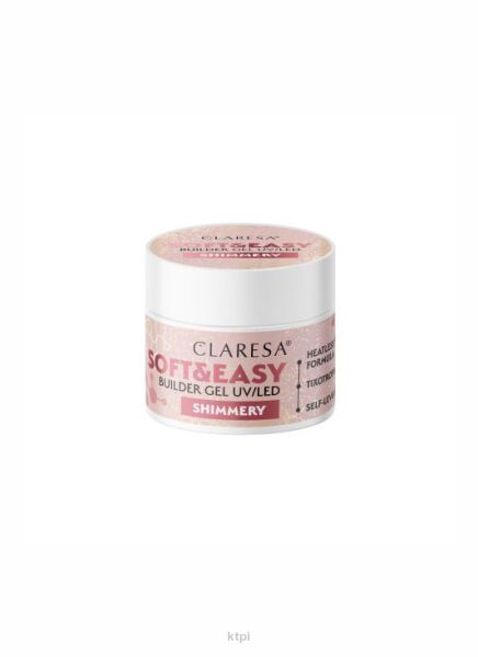 Claresa Soft Easy Żel Budujący Shimmery 12 g