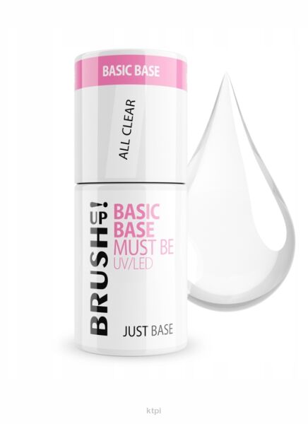 BRUSH UP! Baza hybrydowa Just Base Basic Base Must Be All Clear 5g