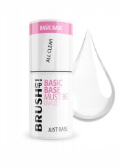 BRUSH UP! Baza hybrydowa Just Base Basic Base Must Be All Clear 5g