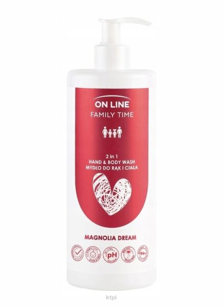ON LINE Mydło do rąk i ciała 2 w 1 Magnolia Dream 500 ml