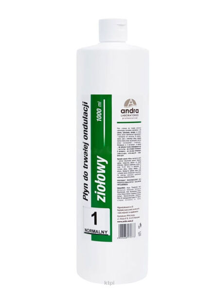 Andra Płyn do Trwałej Ziołowy 1 Normalny 1000ml