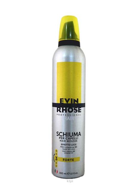 Evin Rhose Pianka Do Włosów Forte Hold Mocna 300ml