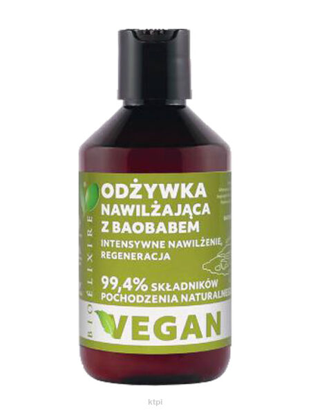 Bioelixire Vegan Odżywka Baobab Nawilżająca 300 ml
