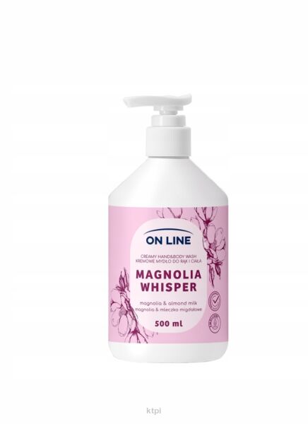 ON LINE Kremowe Mydło 2w1 Magnolia Whisper 500 ml