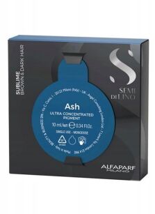 Alfaparf  Semi di Lino Sublime  Pigment do włosów ASH  10ml