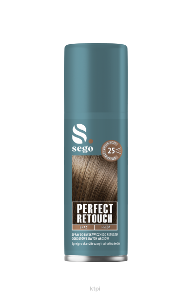 SEGO Perfect Retouch korektor koloru spray do odrostów brąz 75 ml