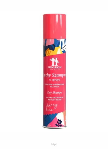 Hegron Suchy Szampon do włosów Cherry Kiss 200 ml