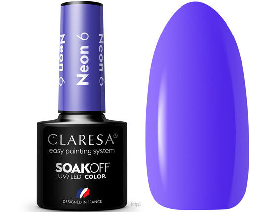 Claresa Lakier Hybrydowy 6 Neon 5 ml
