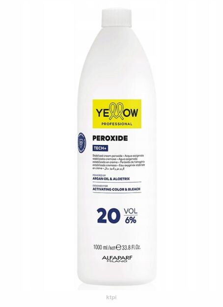 YELLOW Alfaparf utleniacz do włosów peroxide 20 VOL 6 % 1000 ml