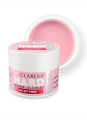 CLARESA Żel Budujący Hard&Easy Milky Pink 45g