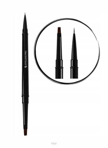 Staleks Expert Dwustronny Pędzelek do Zdobień i Żelu 7MM / 7MM NBE-01/04