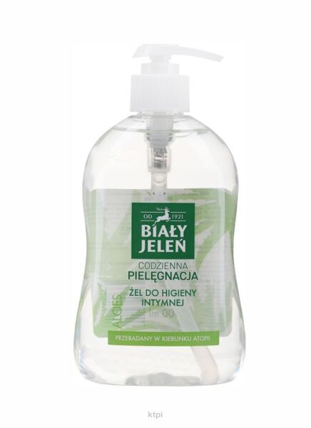 Biały Jeleń żel do higieny intymnej aloesowy 500 ml
