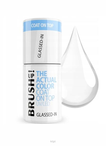 BRUSH UP! Top nabłyszczający Coat On Top Glassed-In 5 ml