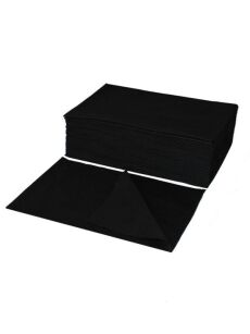 Ręcznik Z Włókniny Perforowanej 70x40 Czarny 50szt