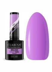 Claresa Brush Easy Gel żel do paznokci w butelce Violet 5 ml