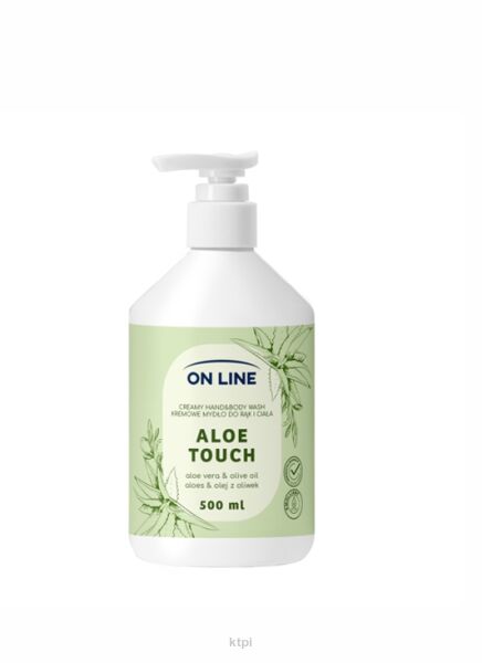 ON LINE Kremowe mydło 2w1 Aloe Touch 500 ml