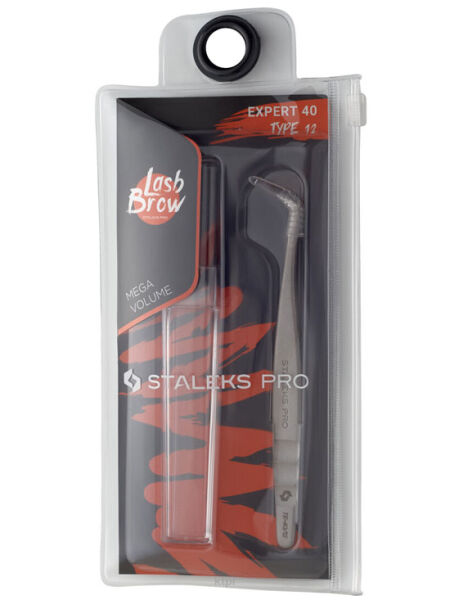 STALEKS PRO EXPERT pęseta do rzęs TE-40/12