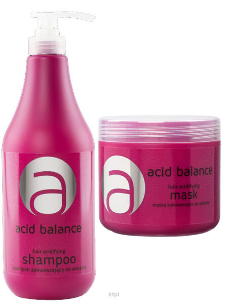 Stapiz Acid Balance Szampon Zakwaszający 1000ml + Maska Zakwaszająca 500ml