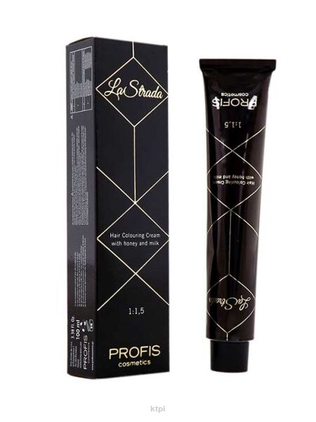 Profis Lastrada Farba Do Włosów Z Miodem i Mlekiem 5.3 100ml
