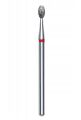 STALEKS frez diamentowy FA130R025/5 red płomyk - 2