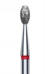 STALEKS frez diamentowy FA130R025/5 red płomyk