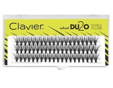 Clavier Du2o Double Volume kępki rzęs 10 mm
