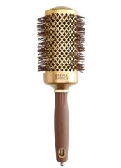 Olivia Garden Expert blowout shine szczotka do modelowania gold&brown 55 mm