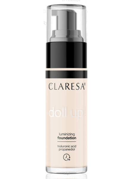 Claresa Doll Up! Podkład Rozświetlający 02 30ml