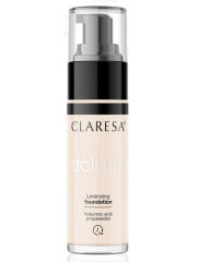 Claresa Doll Up! Podkład Rozświetlający 02 30ml