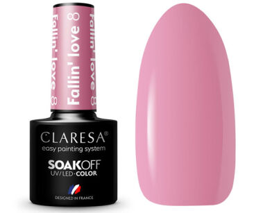 Claresa Lakier Hybrydowy 8 Fallin' Love 5 ml