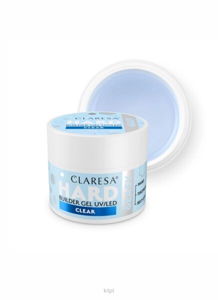 CLARESA Żel Budujący Hard&Easy Clear 12g