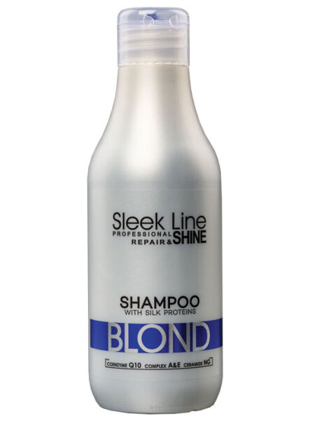 Stapiz Sleek Line Szampon Z Jedwabiem Blond 300 ml