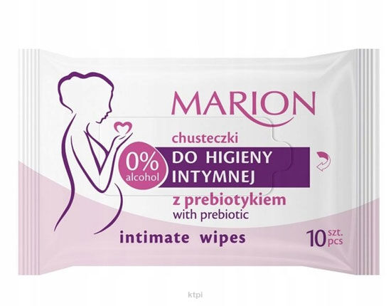 Marion Chusteczki higiena intymna z prebiotykiem