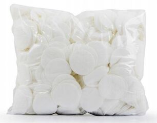 Płatki kosmetyczne Okrągłe Bawełniane 0,5 kg około 1200 sztuk