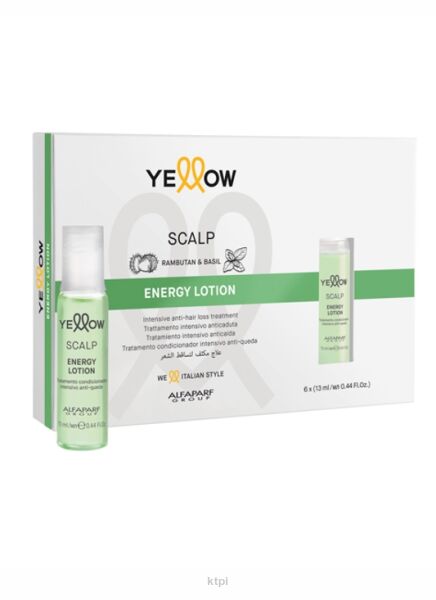 Yellow Professional Alfaparf  Scalp Energy Lotion przeciw wypadaniu włosów 6x13ml
