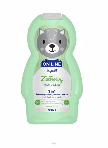 On Line Le Petit Żelkowy 3w1 Żel Do Mycia Dla Dzieci 350 ml