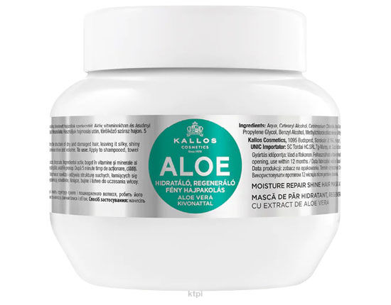Kallos KJMN Maska Nawilżająca Aloes 275 ml