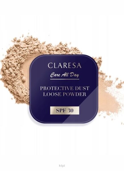 Claresa Care All Day Satynowy Sypki Puder do Twarzy SPF 30 5g