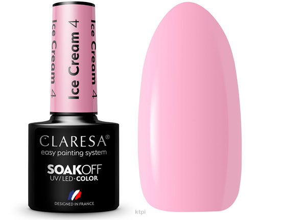 Claresa Lakier Hybrydowy 4 Ice Cream 5 ml