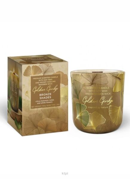 Bartek Candles Golden Ginko Bronze Shades Świeca zapachowa 150 g
