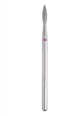 STALEKS PRO Frez diamentowy płomyk czerwony FA11R021/8 2,1/8 mm