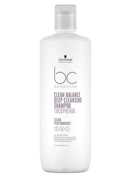 Schwarzkopf BC Clean Szampon oczyszczający 1000ml